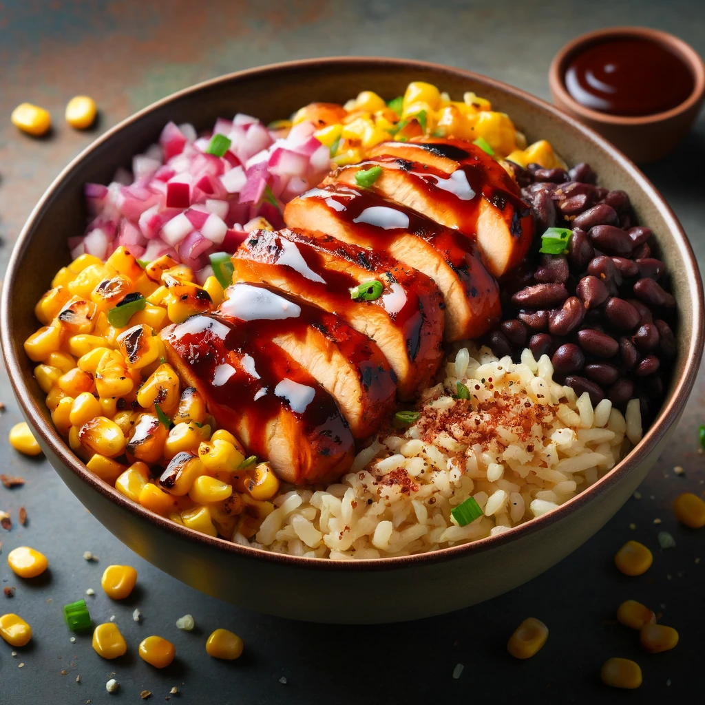 BBQ Chicken & Sweet Corn Bowl