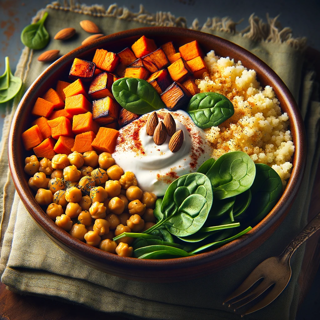 Moroccan Chickpea Bowl